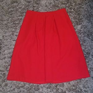 The Ltd red skirt sz Small